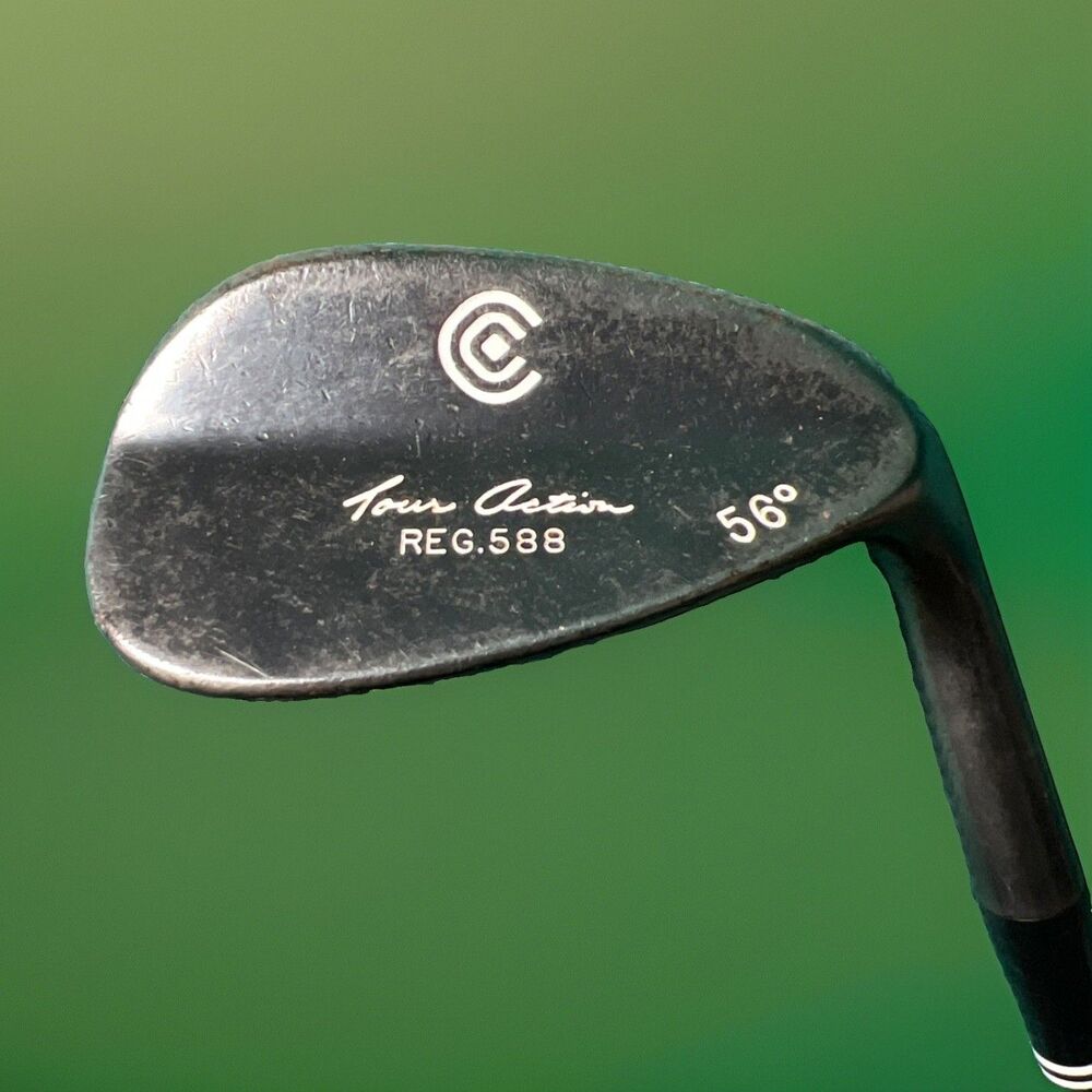 Cleveland Golf Tour Action 588 56* S Sand Wedge Steel Shaft RH